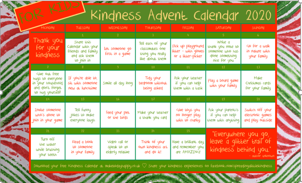 advent calendar 2020